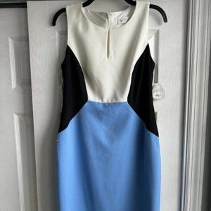 Ladies Kaspar Colorblock Dress NWT